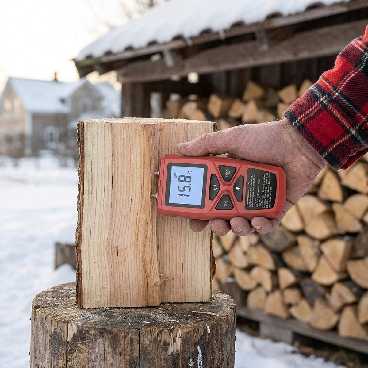 Firewood Moisture Meter