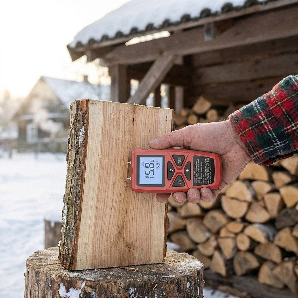 Firewood Moisture Meter