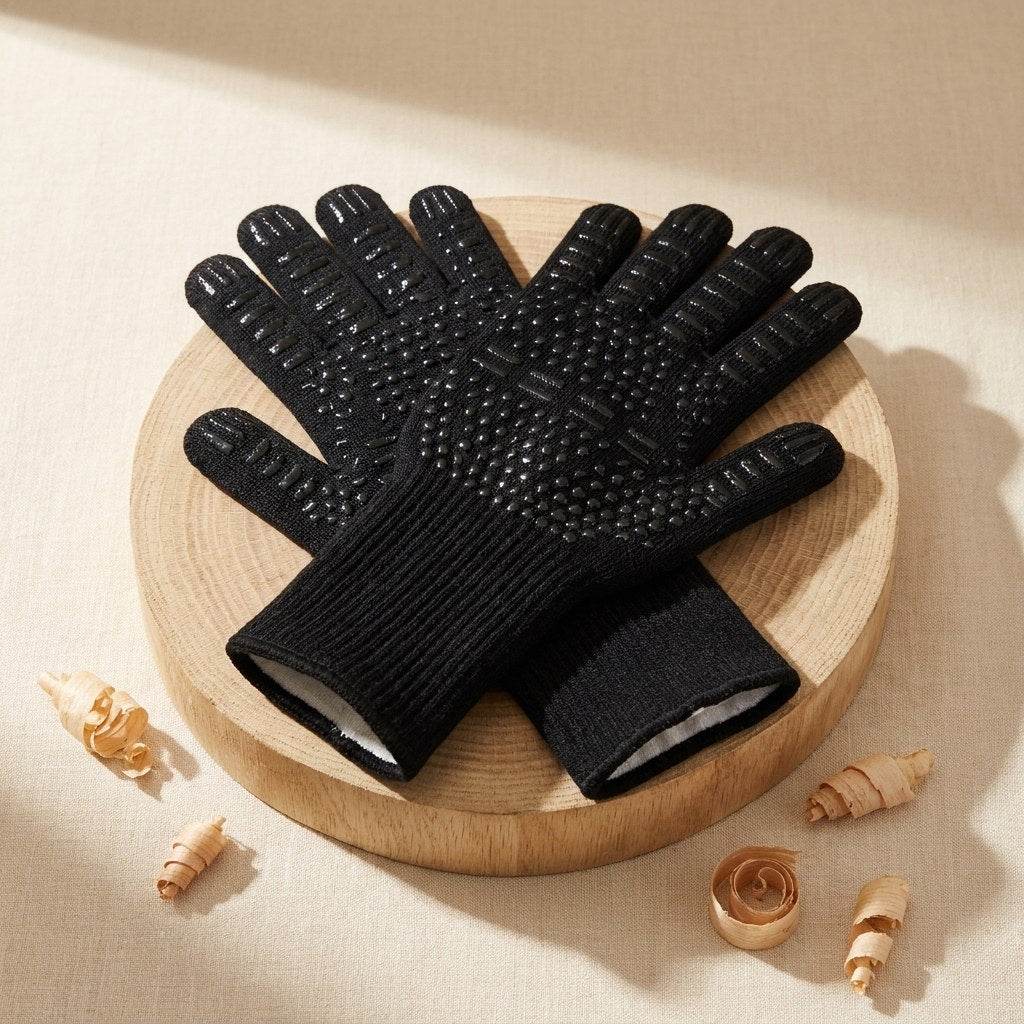 Heat-Resistant Stove Gloves